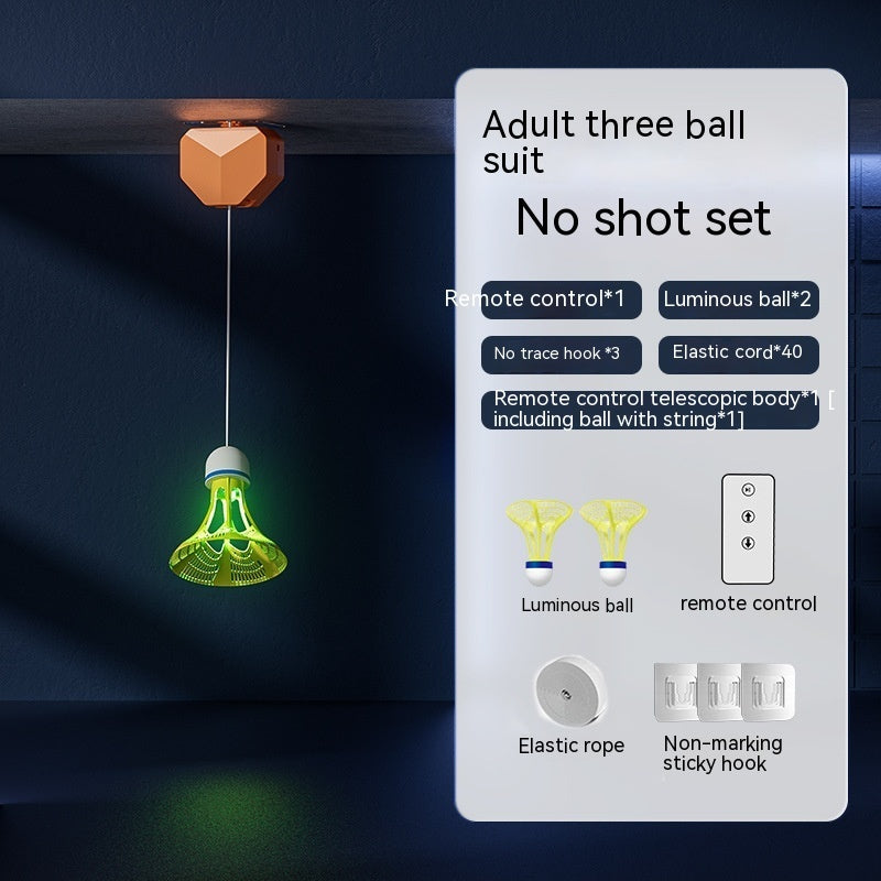 Badminton Racket Single Trainer Automatic Rebound Swing