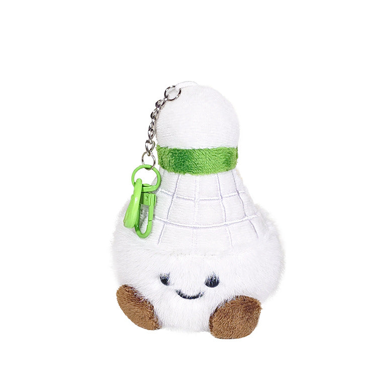Creative Badminton Plush Toy Pendant Keychain