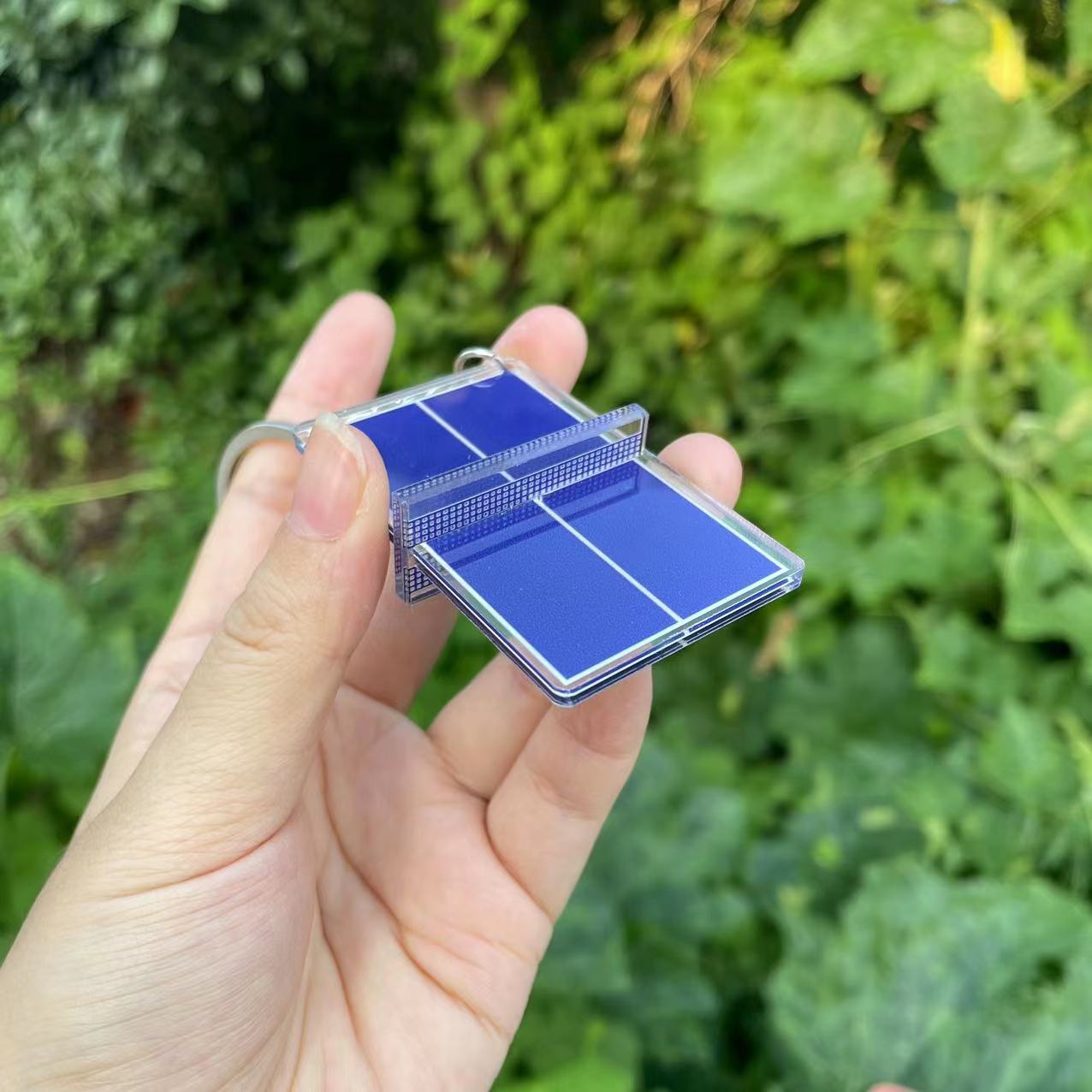 Badminton Court Table Tennis Court Peripheral Accessories Ball Bag Keychain Pendant