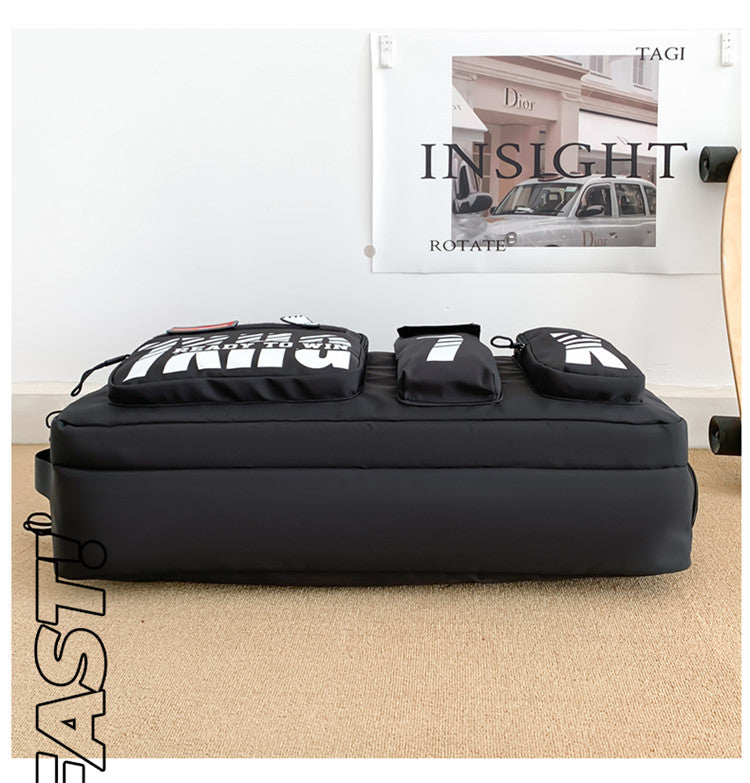 New Badminton Bag, Single Shoulder Rectangular Bag, Large Capacity Portable Tennis Bag, Men's And Women's Sports Fitness Bag